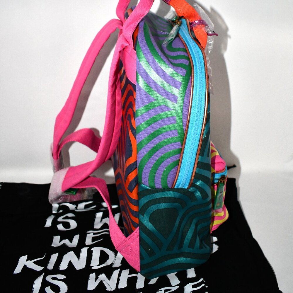 Kurt Geiger Southbank Large Backpack in Multi #2744299609 NWT - Picture 4 of 7